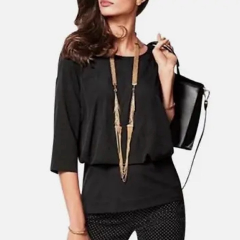 Cabi 5205 Black Indulgence Top Size S